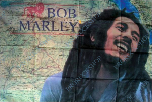 plakát, vlajka Bob Marley - Map