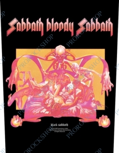 nášivka na záda, zádovka Black Sabbath - Sabbath Bloody Sabbath