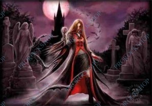 plakát, vlajka Anne Stokes - Blood Moon