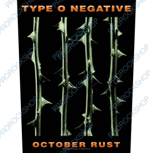 nášivka na záda, zádovka Type O Negative - October Rust