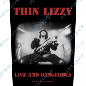 nášivka na záda Thin Lizzy - Live And Dangerous