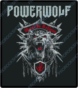 nášivka na záda, zádovka Powerwolf - Metal Is Religion III