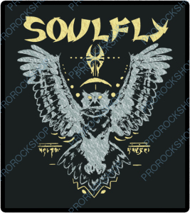 nášivka na záda, zádovka Soulfly - owl