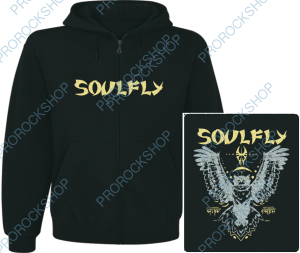 mikina s kapucí a zipem Soulfly - owl