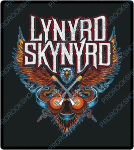 nášivka na záda, zádovka Lynyrd Skynyrd - Eagle and Guitars