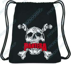 vak na záda Pantera - skull, logo