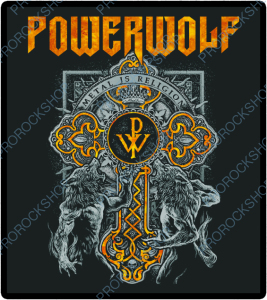 nášivka na záda, zádovka Powerwolf - Metal Is Religion IV