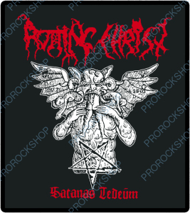 nášivka na záda, zádovka Rotting Christ - Satanas Tedeum