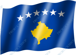 venkovní vlajka Kosovo