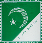 šátek bandana I Love Pakistan