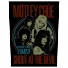 nášivka na záda Mötley Crüe - Shout at the devil