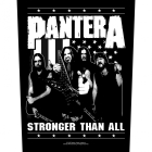 nášivka na záda Pantera - Stronger than all