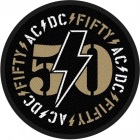 nášivka AC/DC - Fifty