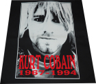 nášivka na záda, zádovka Nirvana - Kurt Cobain R.I.P.