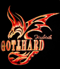 nášivka na záda, zádovka Gotthard - Firebirth