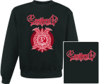 mikina bez kapuce Ensiferum - red logo