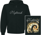 mikina s kapucí a zipem Nightwish - Yesterwynde