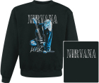 mikina bez kapuce Nirvana - Kurt Cobain guitar