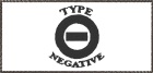 bílá nášivka Type O Negative - logo