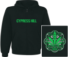 mikina s kapucí a zipem Cypress Hill - 420