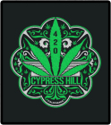 nášivka na záda, zádovka Cypress Hill - 420