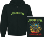 mikina s kapucí a zipem Helloween - Starlight LP