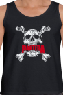 tílko Pantera - skull, logo