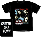 pánské triko System Of A Down - faces